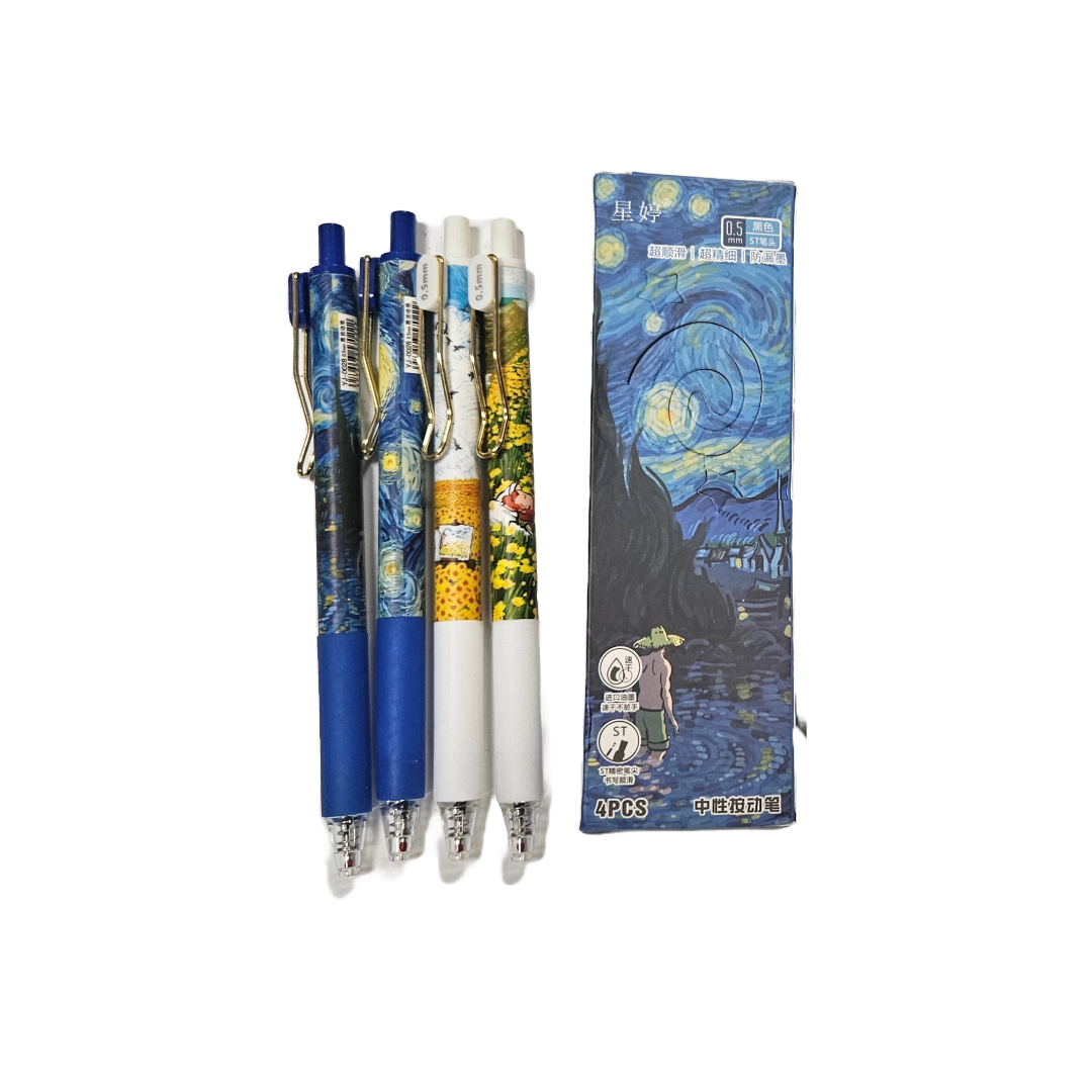 4-Piece Pen Set – Fun, Colorful & Perfect for Girls’ Creativity - Little Explorers Toy Shop