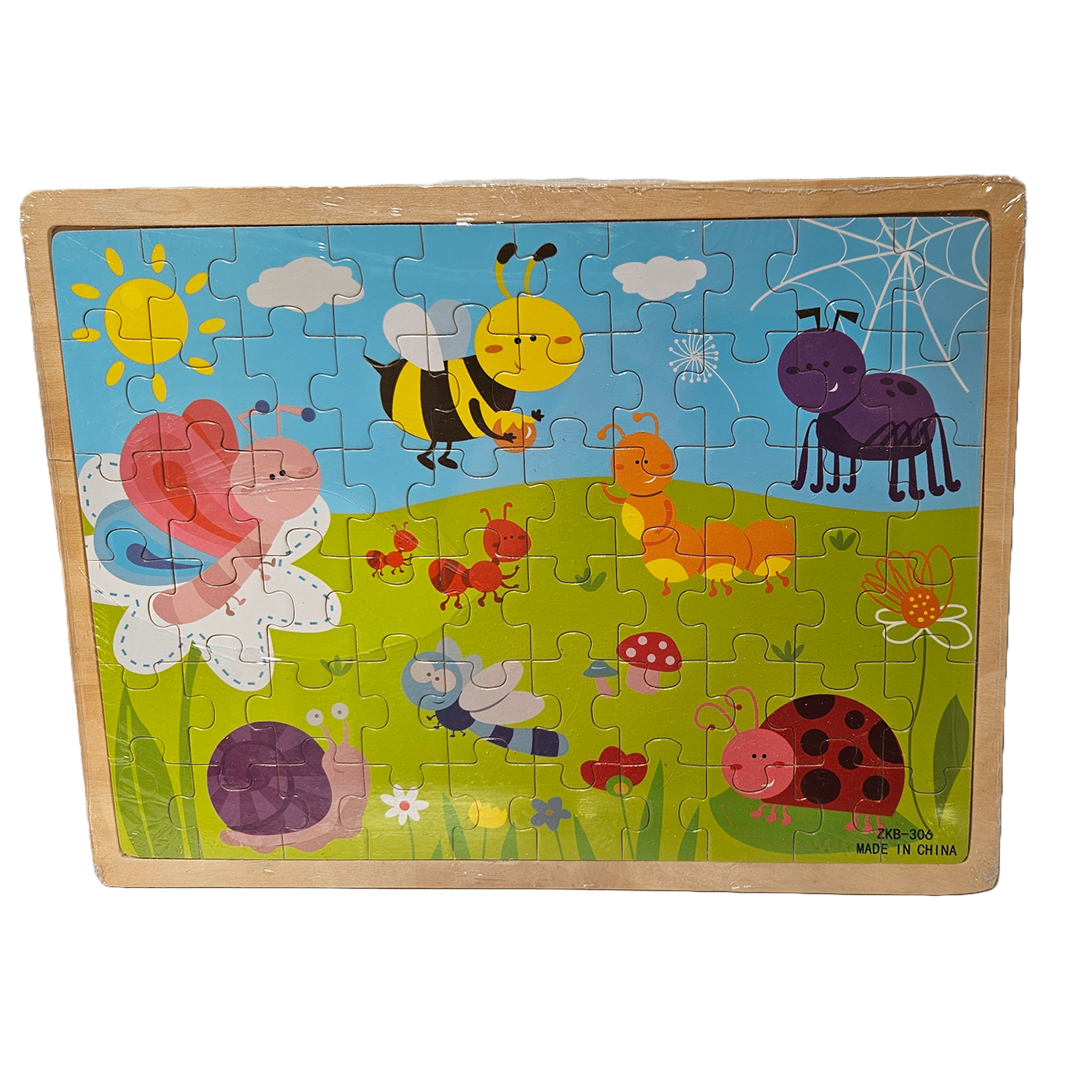 Wooden 60 piece puzzles - Learn through play - Little Explorers Toy Shop