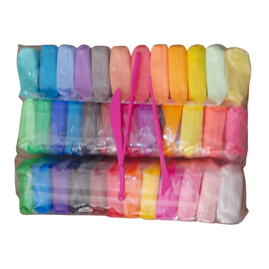 Air Dry Clay Set – 12,24 or 36 Colours with Sculpting Tools - Little Explorers Toy Shop