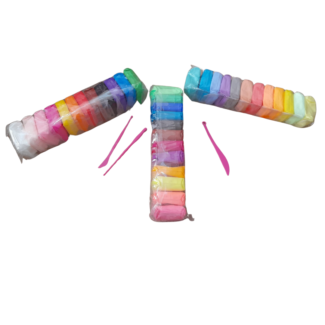 Air Dry Clay Set – 12,24 or 36 Colours with Sculpting Tools - Little Explorers Toy Shop