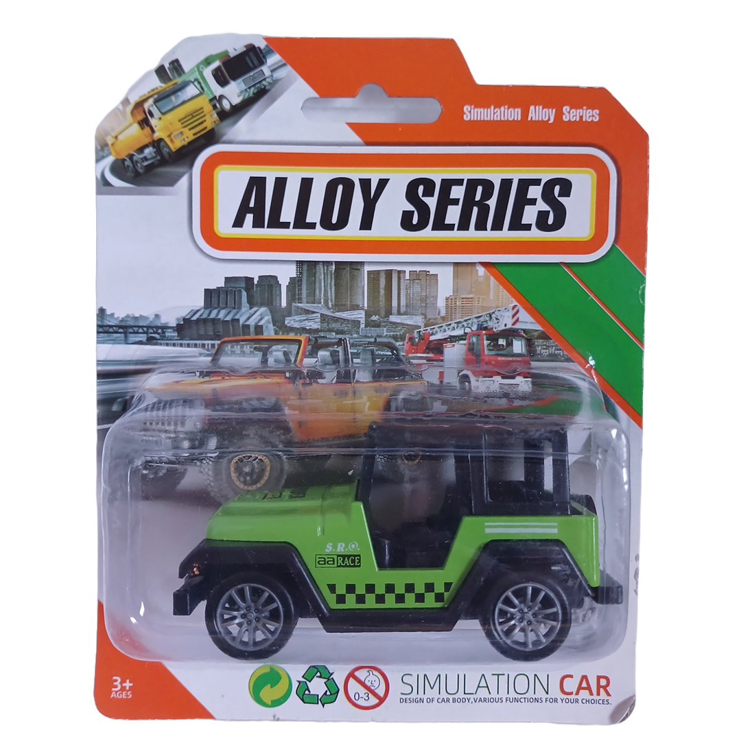 Colorful Alloy Jeep Toy – Durable & Fun for Boys 3+ (Multiple Colors) - Little Explorers Toy Shop