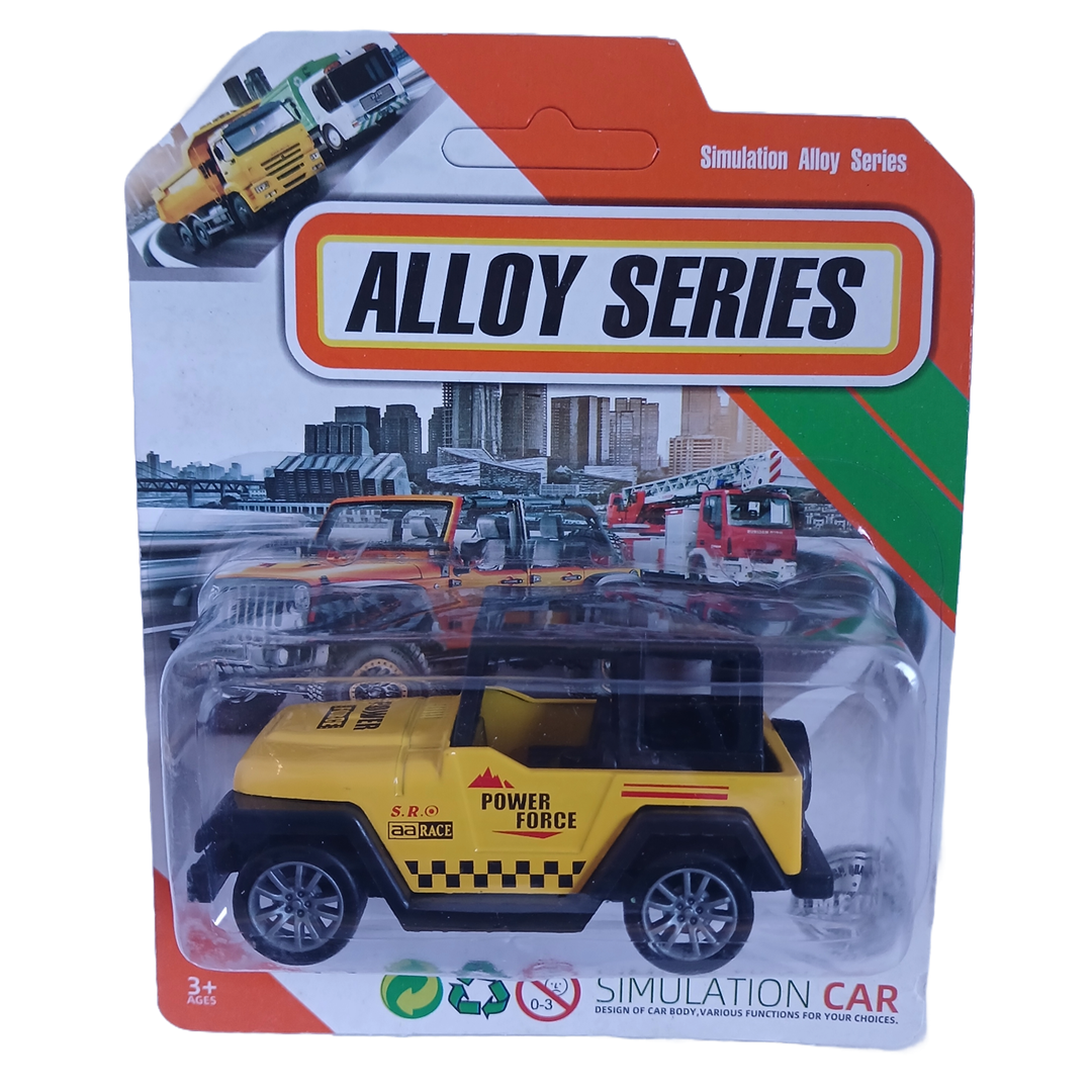 Colorful Alloy Jeep Toy – Durable & Fun for Boys 3+ (Multiple Colors) - Little Explorers Toy Shop