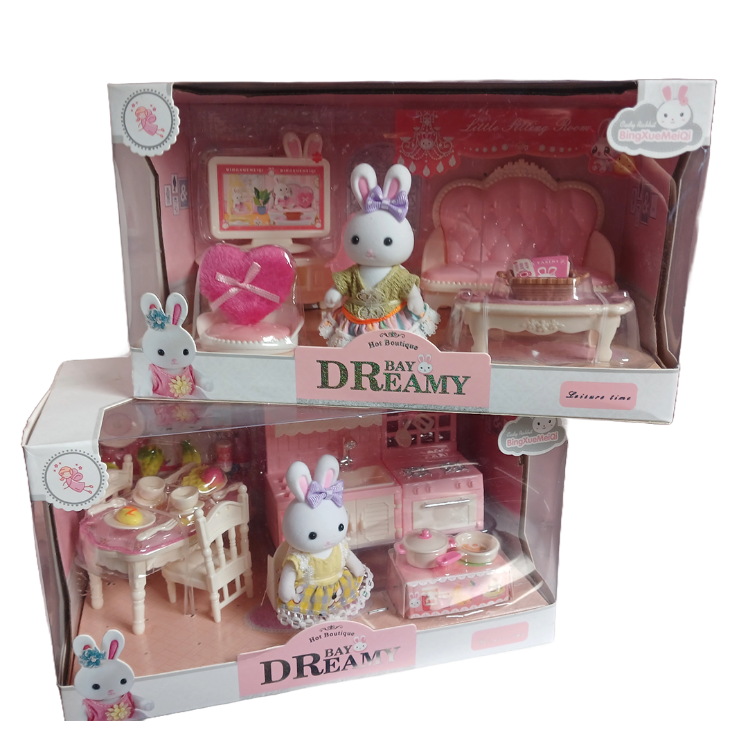 Dreamy bunny lifestyle set (large) - Little Explorers Toy Shop