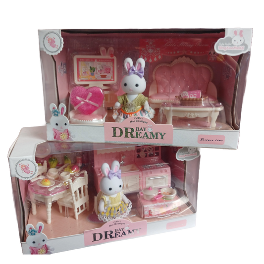 Dreamy bunny lifestyle set (large) - Little Explorers Toy Shop