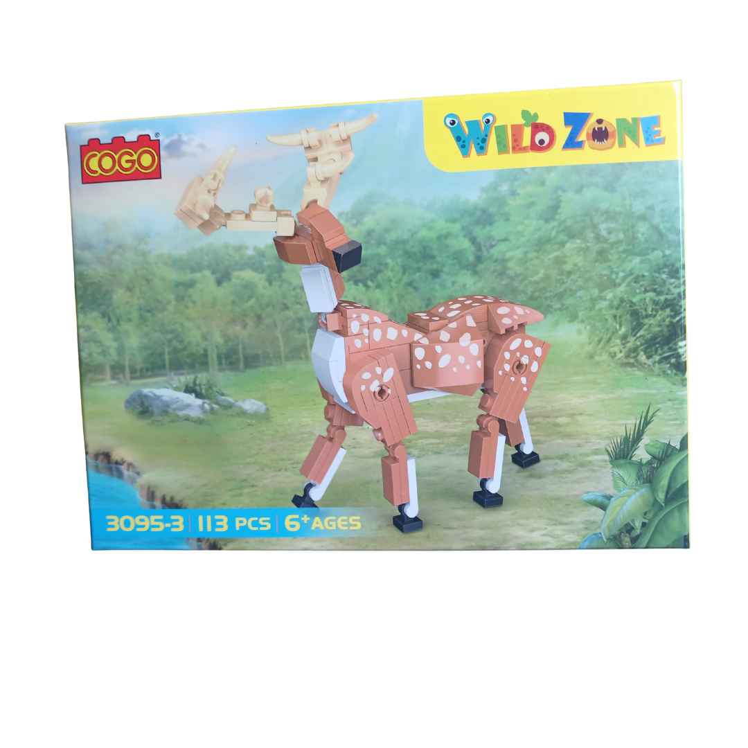 Cogo Wildlife Explorer Building Block Sets
