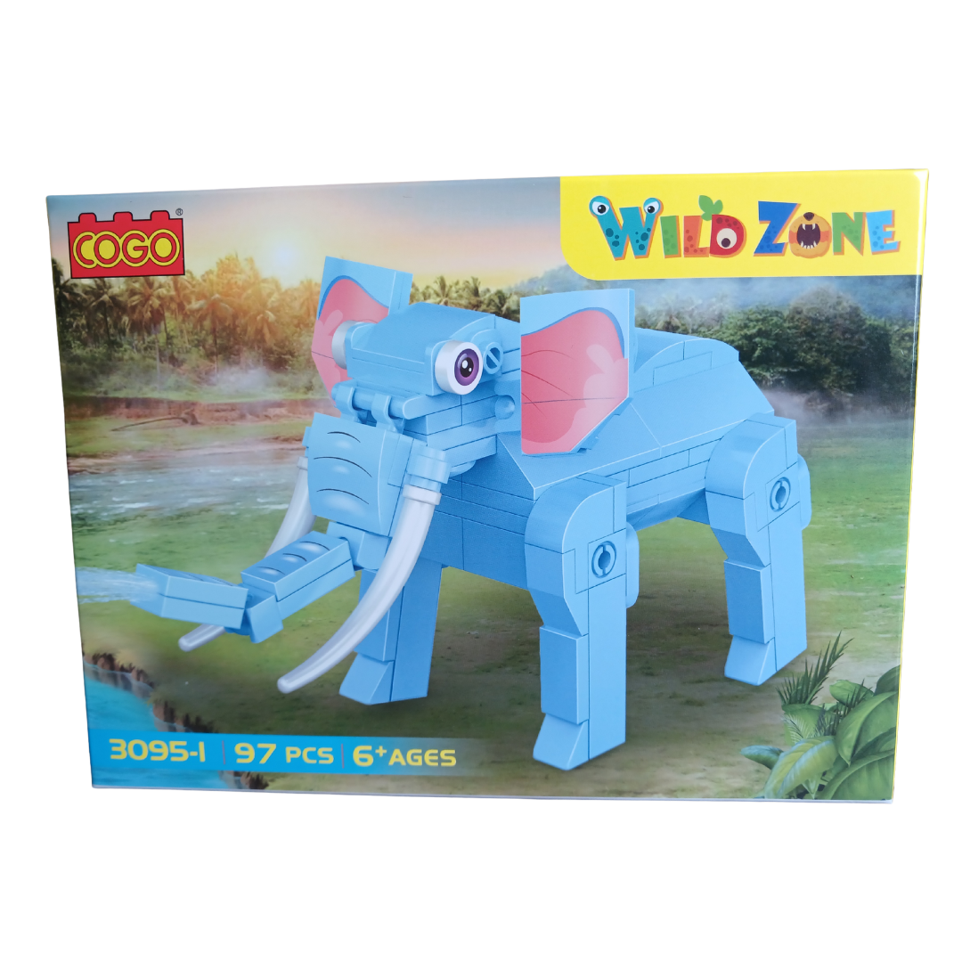 Cogo Wildlife Explorer Building Block Sets