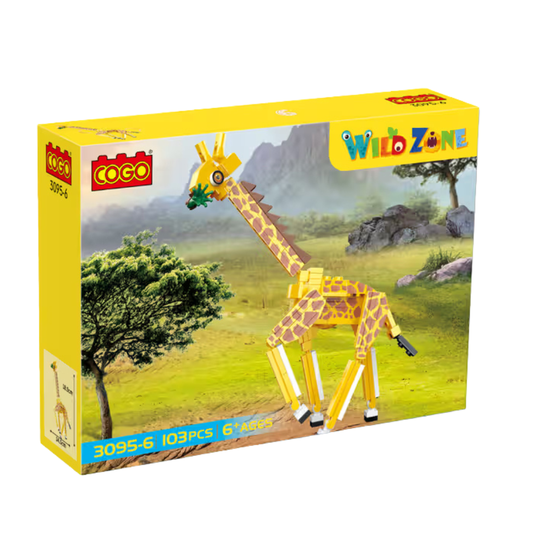 Cogo Wildlife Explorer Building Block Sets