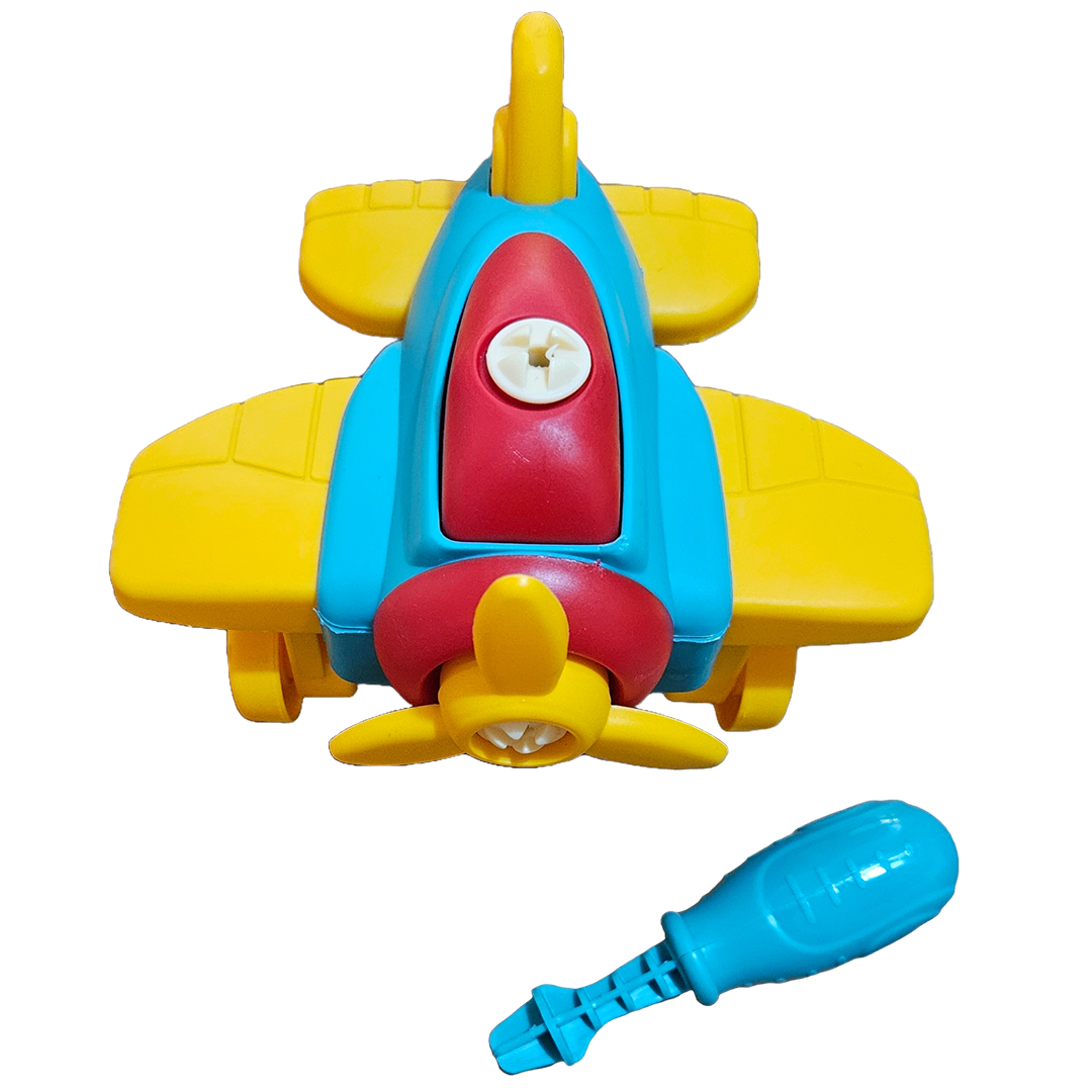 Build & Play Take-Apart Toy Plane – Fun for Little Engineers! - Little Explorers Toy Shop