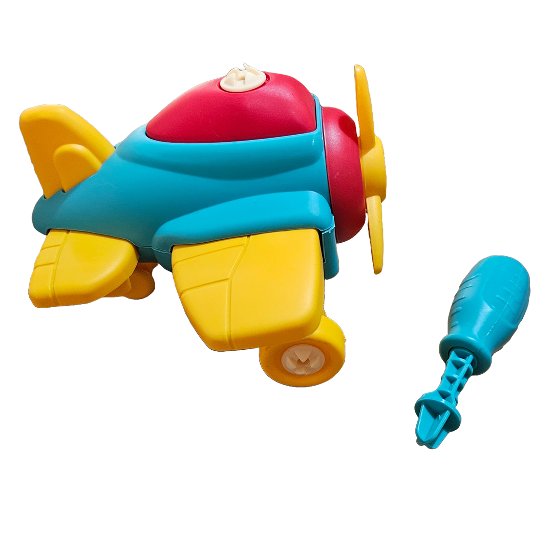 Build & Play Take-Apart Toy Plane – Fun for Little Engineers! - Little Explorers Toy Shop