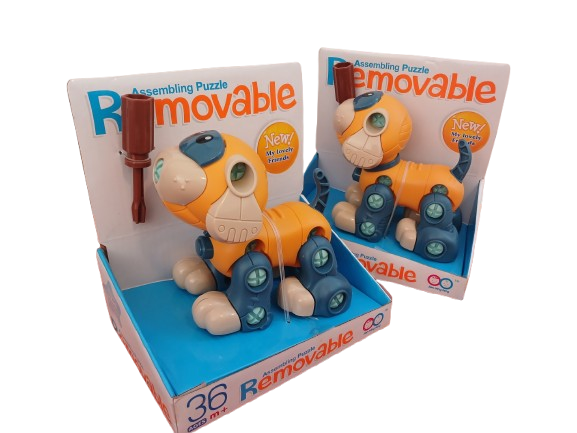 DIY Take Apart Dog Toy with Screwdriver for Kids π§πΆ - Little Explorers Toy Shop