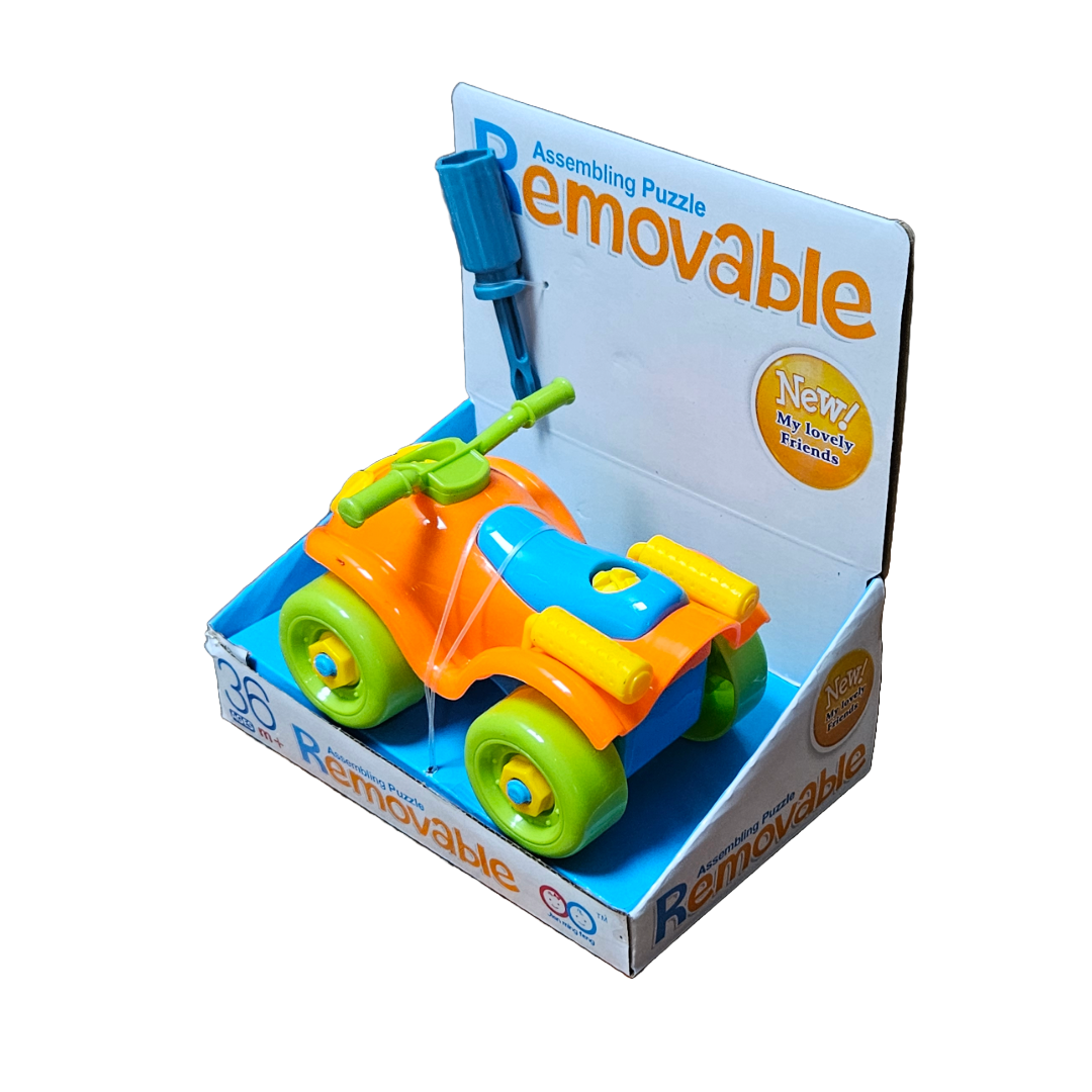 DIY Take Apart Quad Bike with Screwdriver - Little Explorers Toy Shop