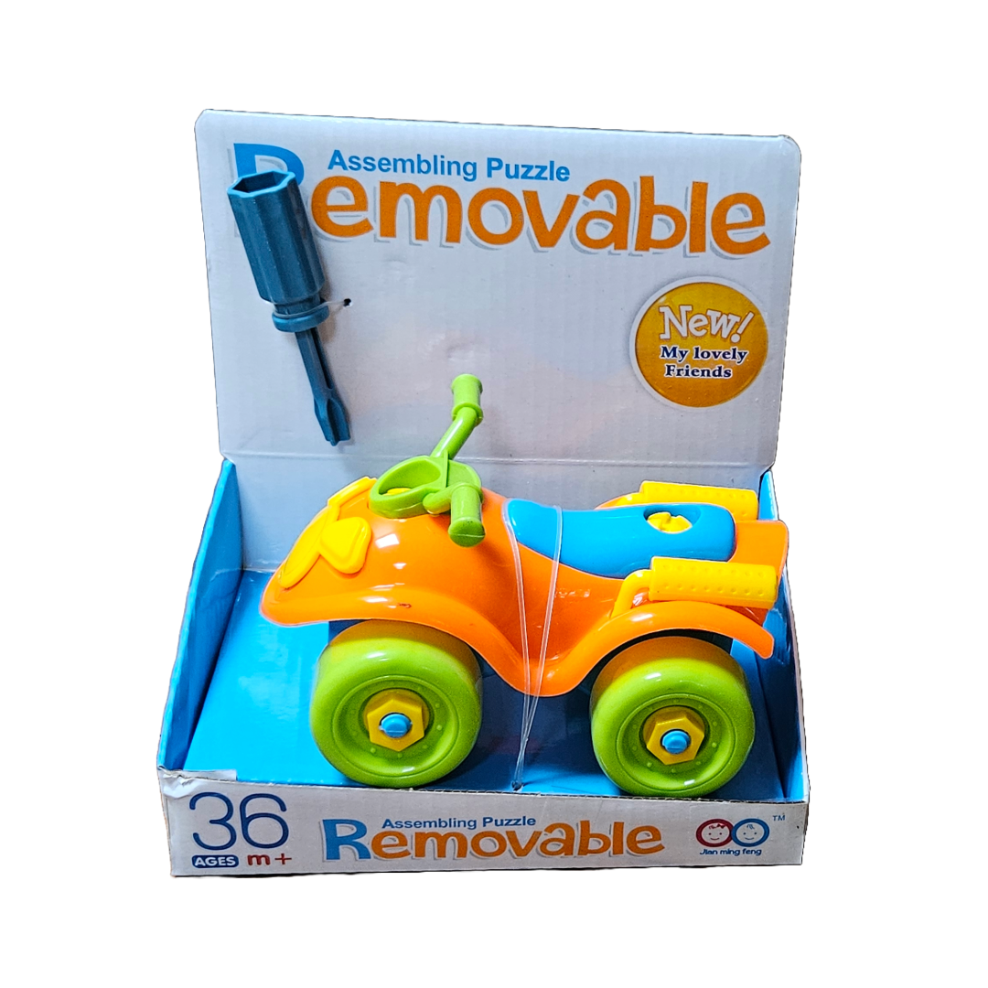 DIY Take Apart Quad Bike with Screwdriver - Little Explorers Toy Shop