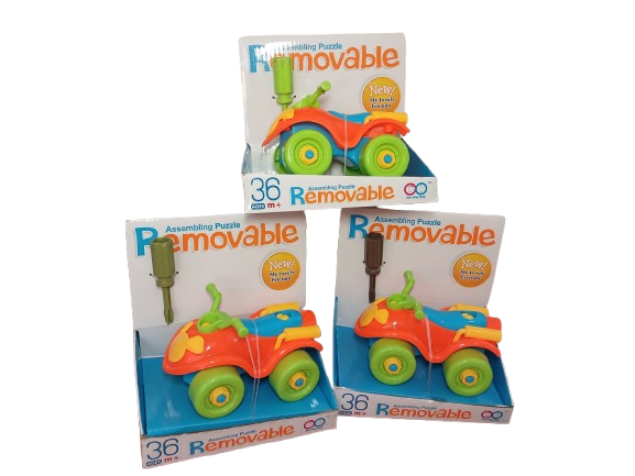 DIY Take Apart Quad Bike with Screwdriver - Little Explorers Toy Shop