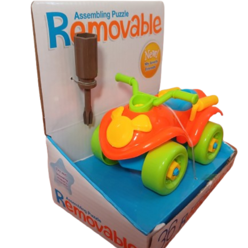 DIY Take Apart Quad Bike with Screwdriver - Little Explorers Toy Shop
