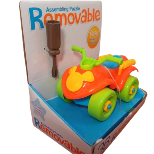 DIY Take Apart Quad Bike with Screwdriver - Little Explorers Toy Shop