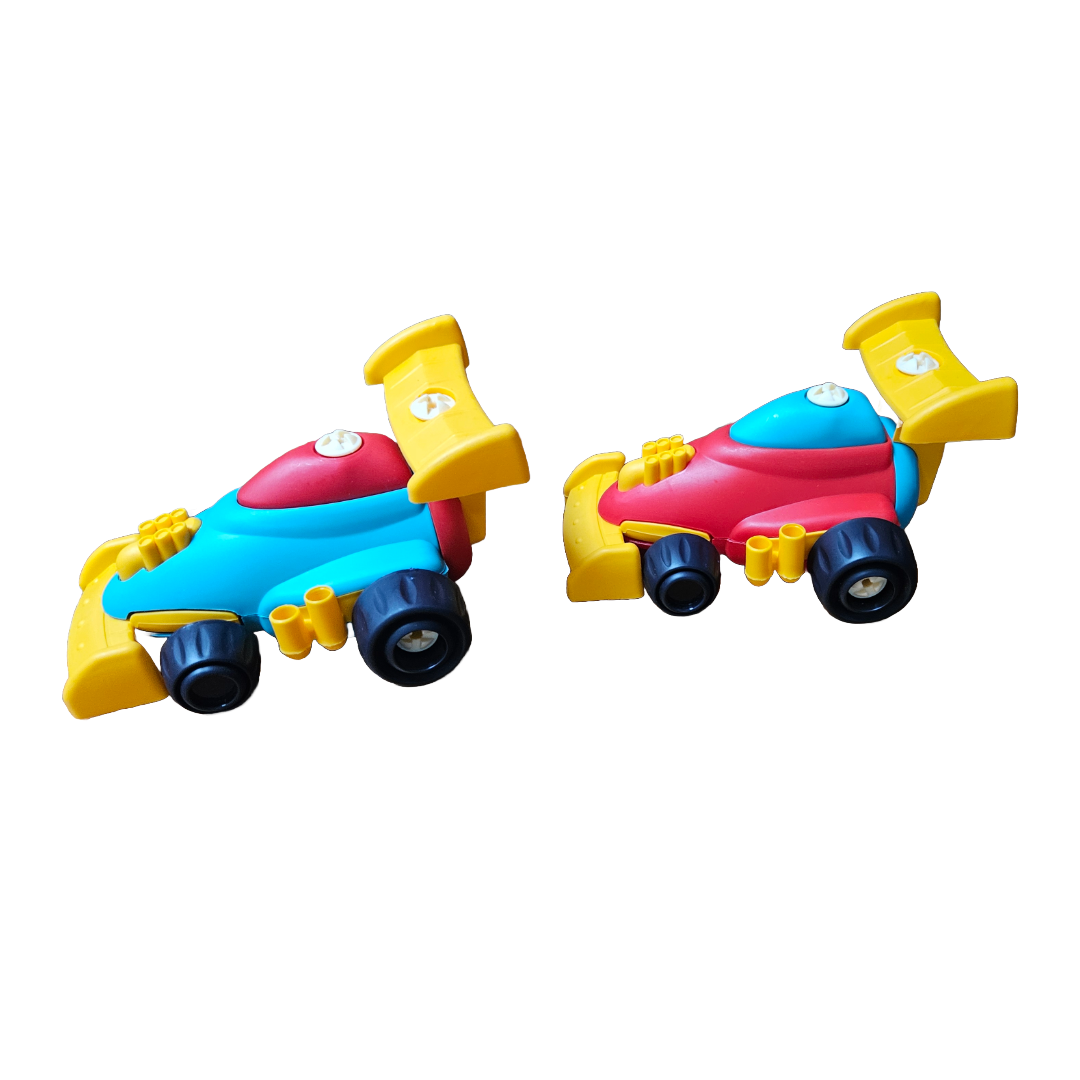 DIY race car from side