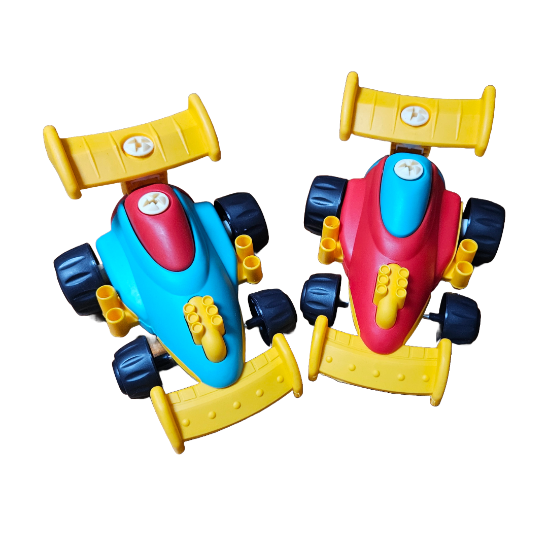 DIY race car from top