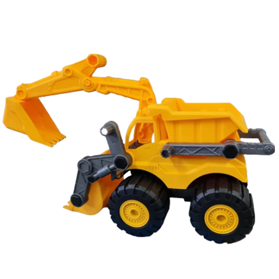 Durable Yellow Digger Loader Toy for Kids Who Love Construction - Little Explorers Toy Shop