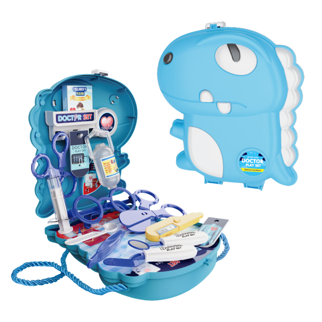 Double the Fun with Our 2-in-1 Dino Satchel Sets!