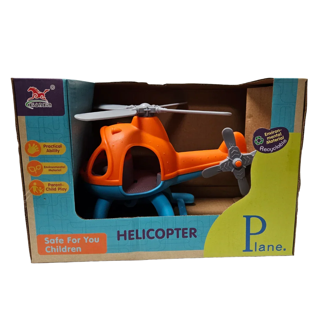 Bright & Colorful Helicopter - Little Explorers Toy Shop