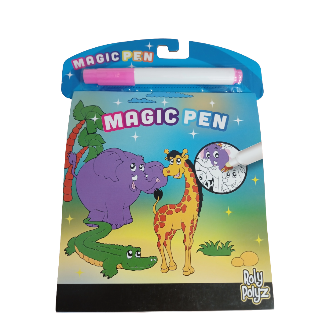Magic pen safari theme packaging front