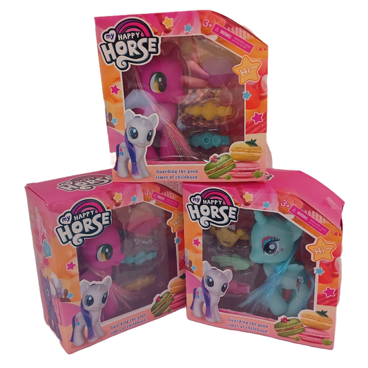 Magical Toy Pony with Accessories (Random colors available) - Little Explorers Toy Shop
