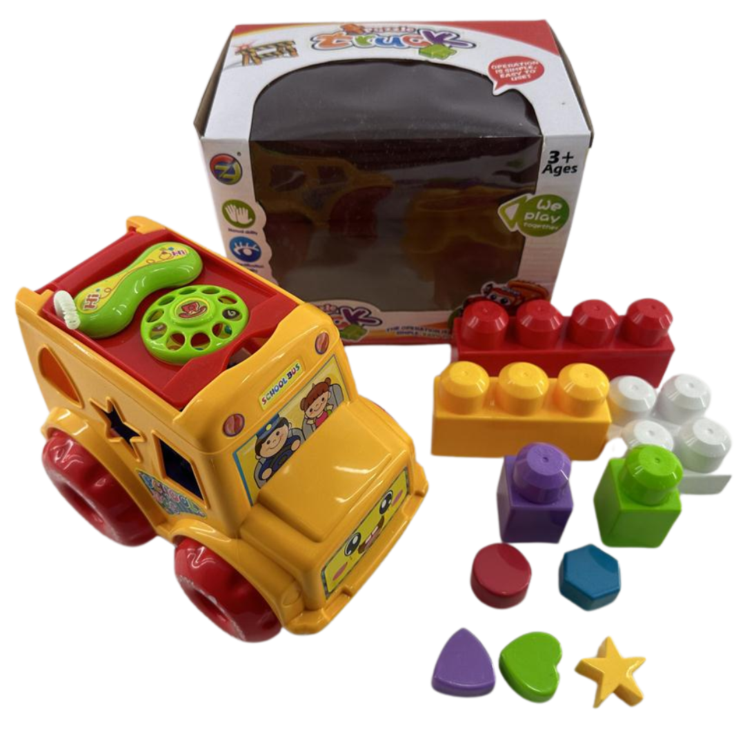 Interactive Shape Sorting Toy Truck – Educational & Fun for Kids - Little Explorers Toy Shop