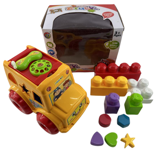 Interactive Shape Sorting Toy Truck – Educational & Fun for Kids - Little Explorers Toy Shop
