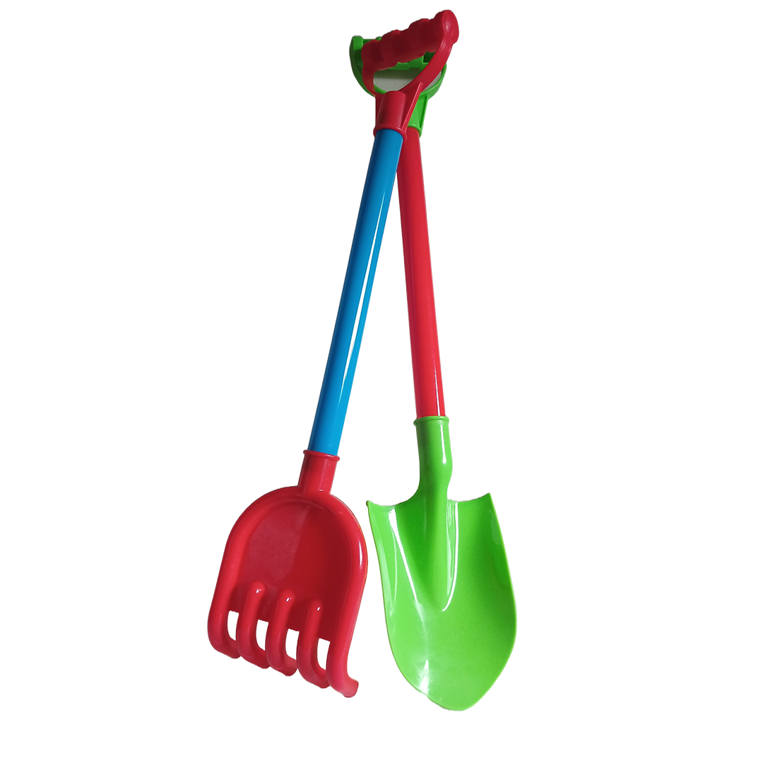 Colorful Spade & Rake Set – Fun Sand Toys for Boys & Girls - Little Explorers Toy Shop