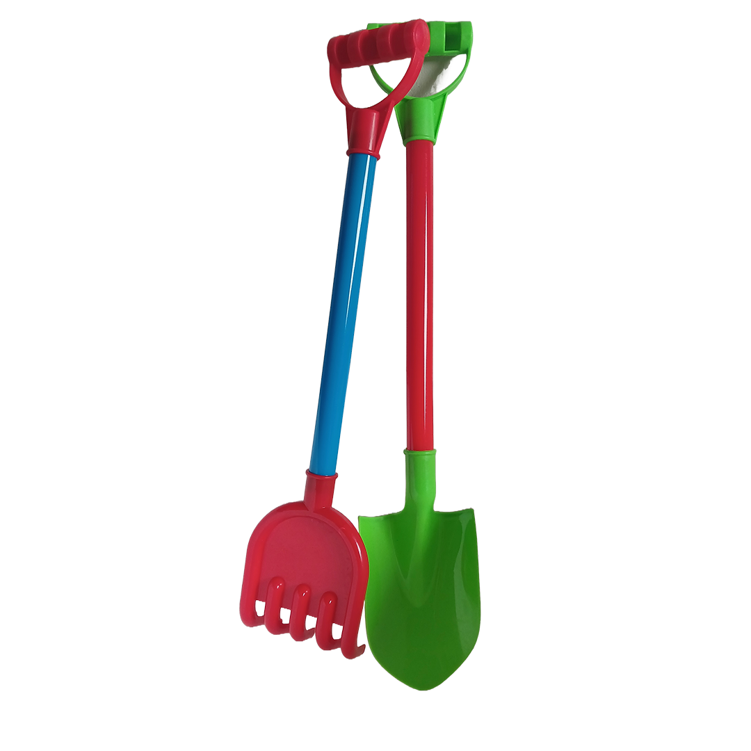 Colorful Spade & Rake Set – Fun Sand Toys for Boys & Girls - Little Explorers Toy Shop