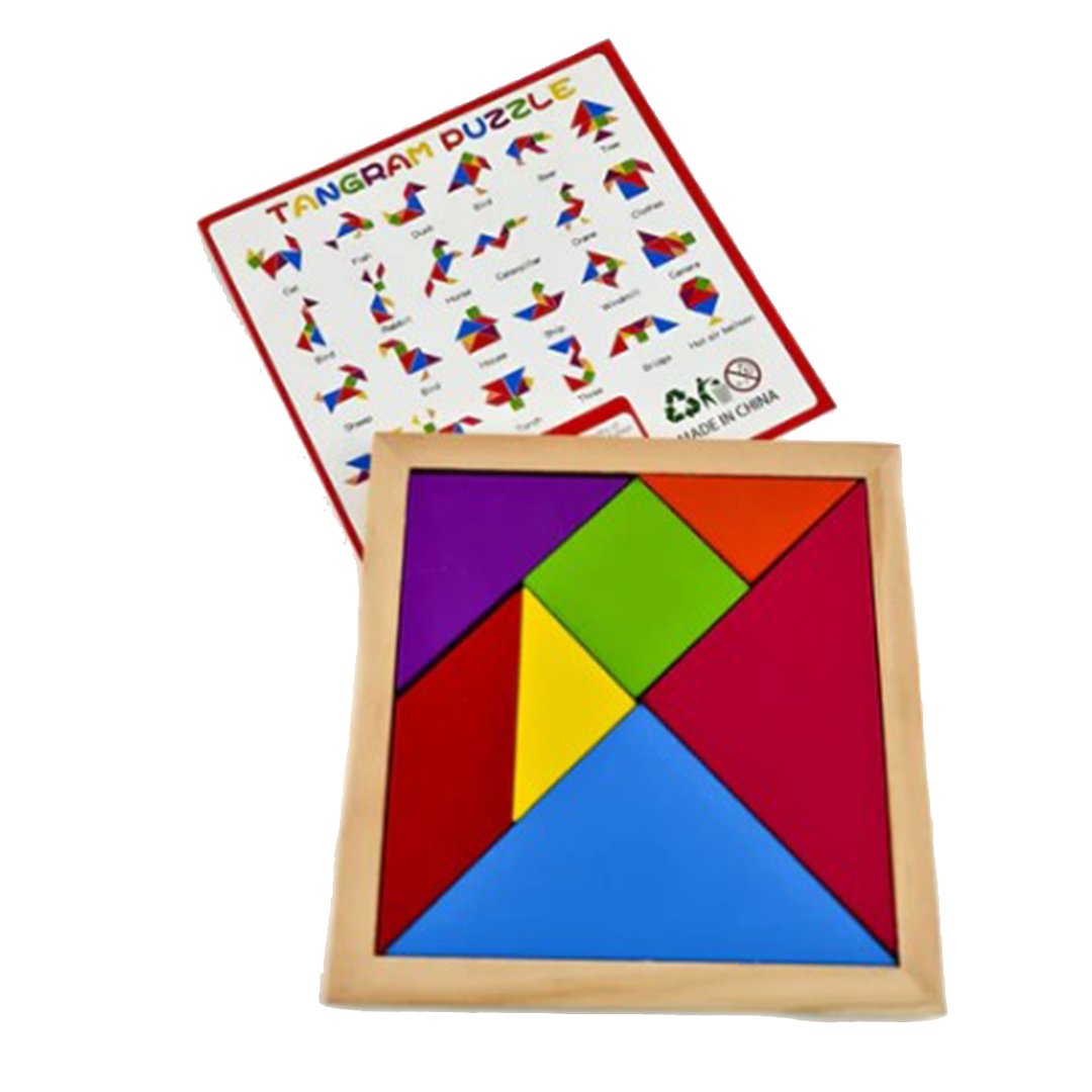 Wooden tangram - Little Explorers Toy Shop