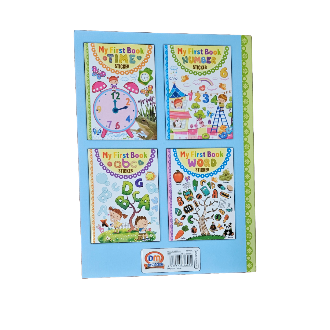 My First Sticker Book of Numbers – Fun Early Learning for Kids - Little Explorers Toy Shop