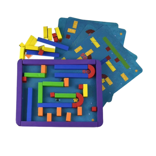 🧲 Build Your Own Magnetic Maze Kit – Fun STEM Toy! - Little Explorers Toy Shop