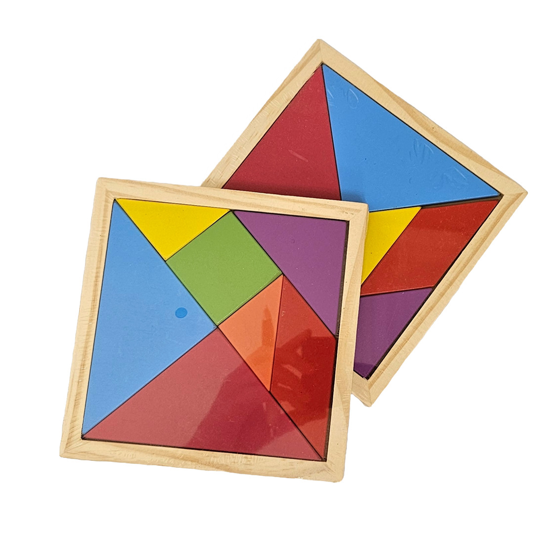 Wooden tangram - Little Explorers Toy Shop