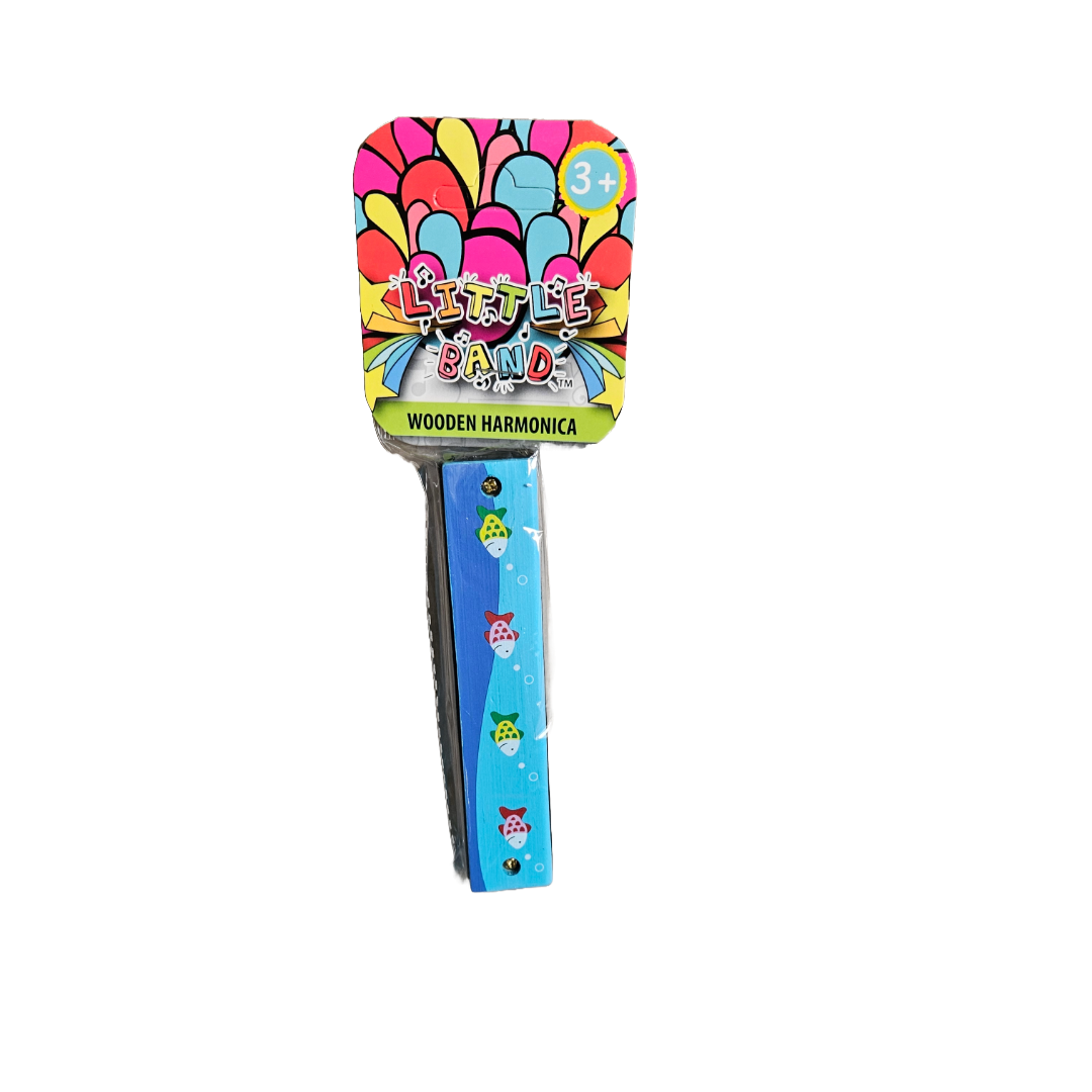 Wooden Harmonica – Little Musician's First Instrument - Little Explorers Toy Shop