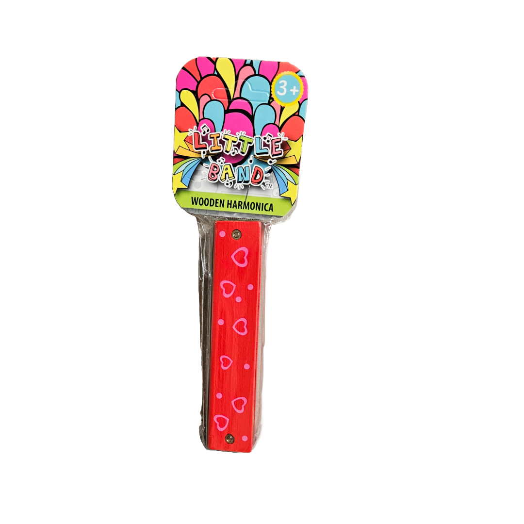 Wooden Harmonica – Little Musician's First Instrument - Little Explorers Toy Shop