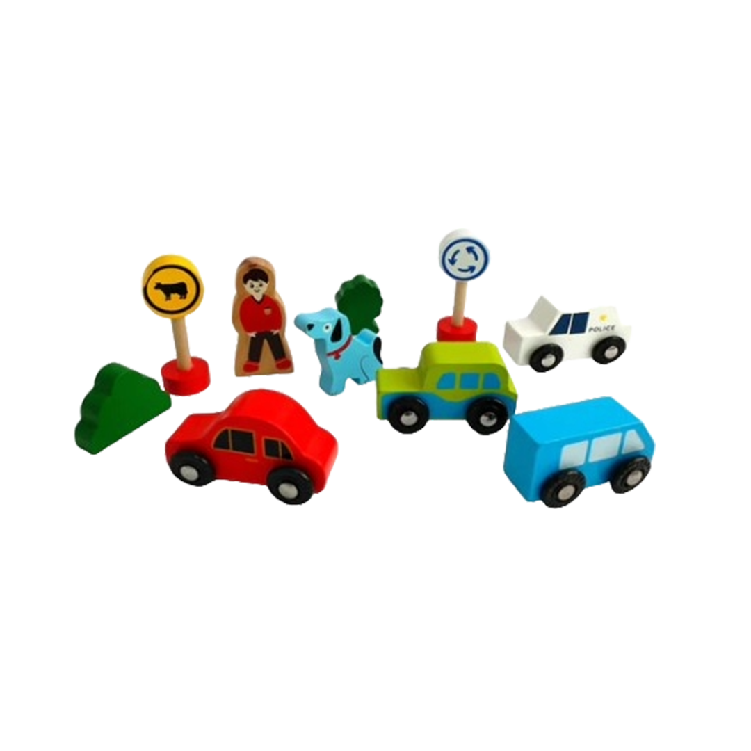 Classic Wooden Vehicles set - Little Explorers Toy Shop