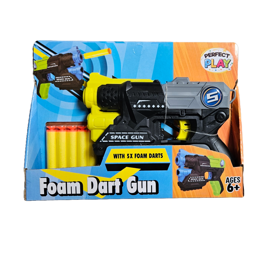 Foam Dart Blaster – Soft Action Toy Gun for Kids (Random colours available) - Little Explorers Toy Shop