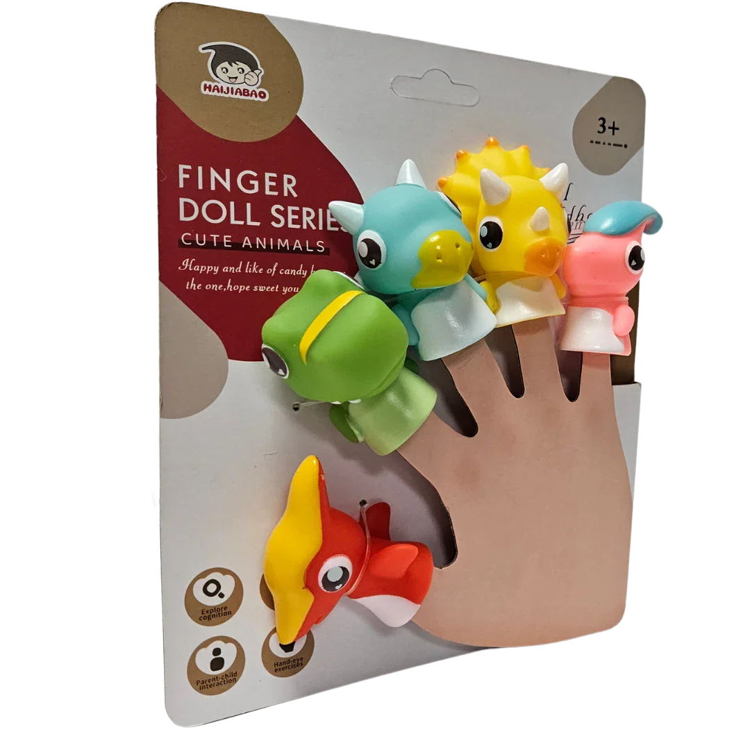Dino finger puppets - Little Explorers Toy Shop