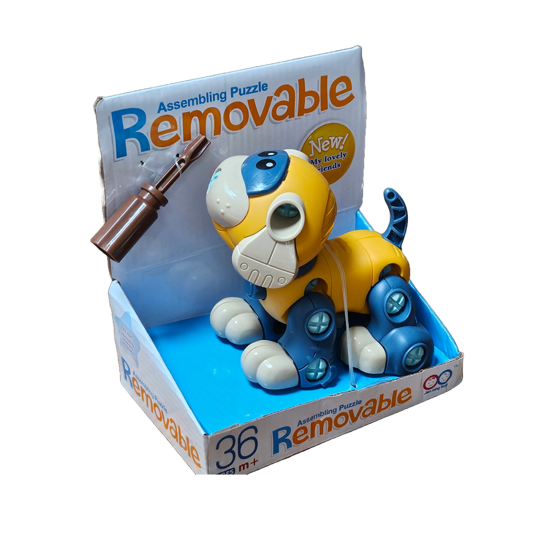DIY Take Apart Dog Toy with Screwdriver for Kids π§πΆ - Little Explorers Toy Shop
