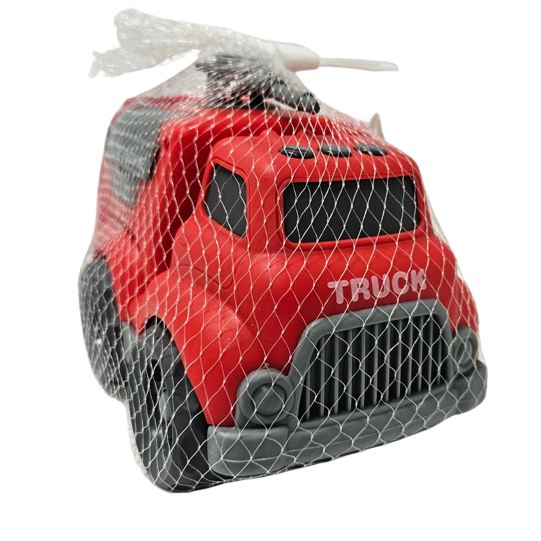 Kinetic Red Fire Engine – Friction-Powered Rescue Toy - Little Explorers Toy Shop