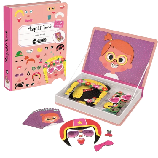 Magnetic Faces Box – Create & Mix Fun Expressions Every Time! - Little Explorers Toy Shop