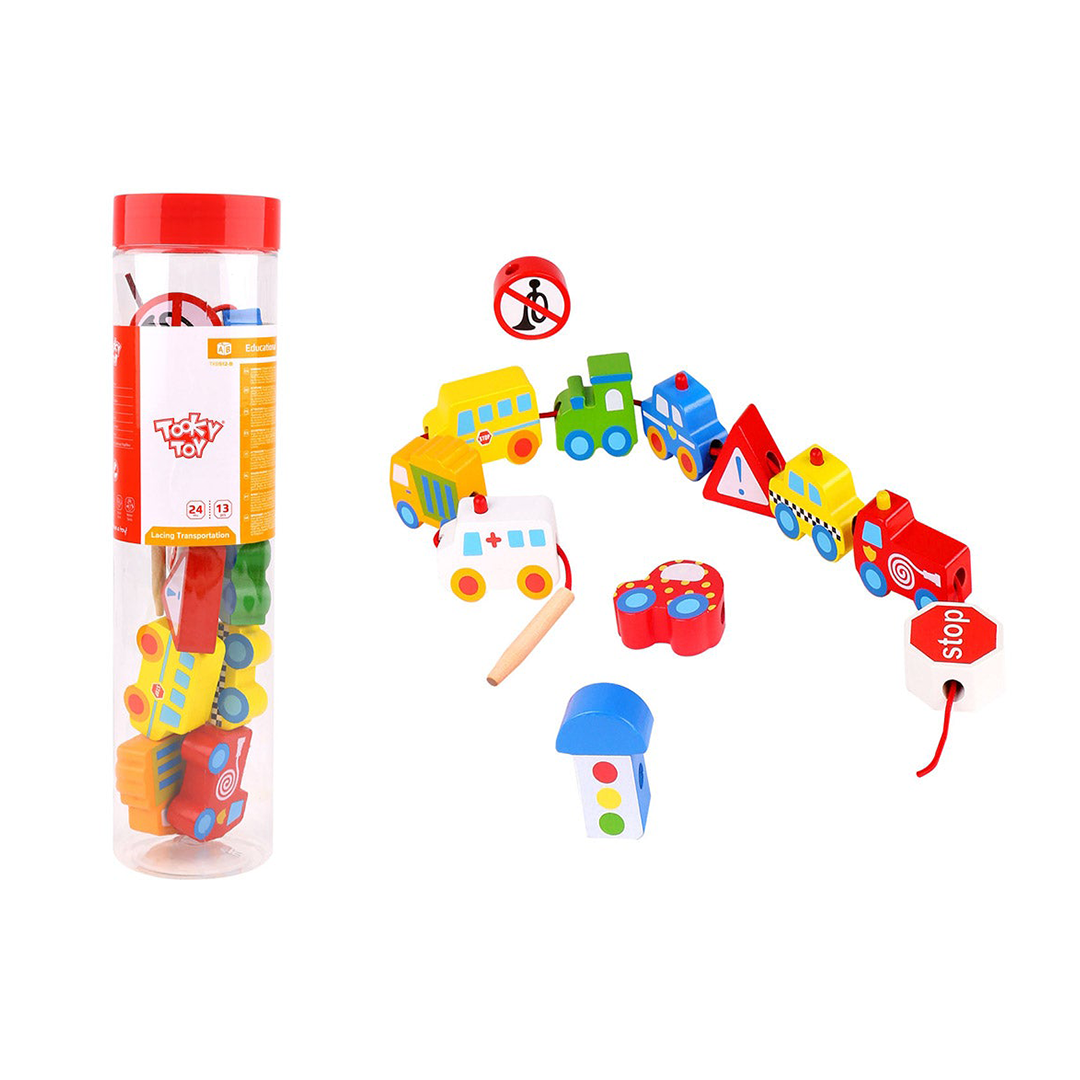Tooky wooden treading toy