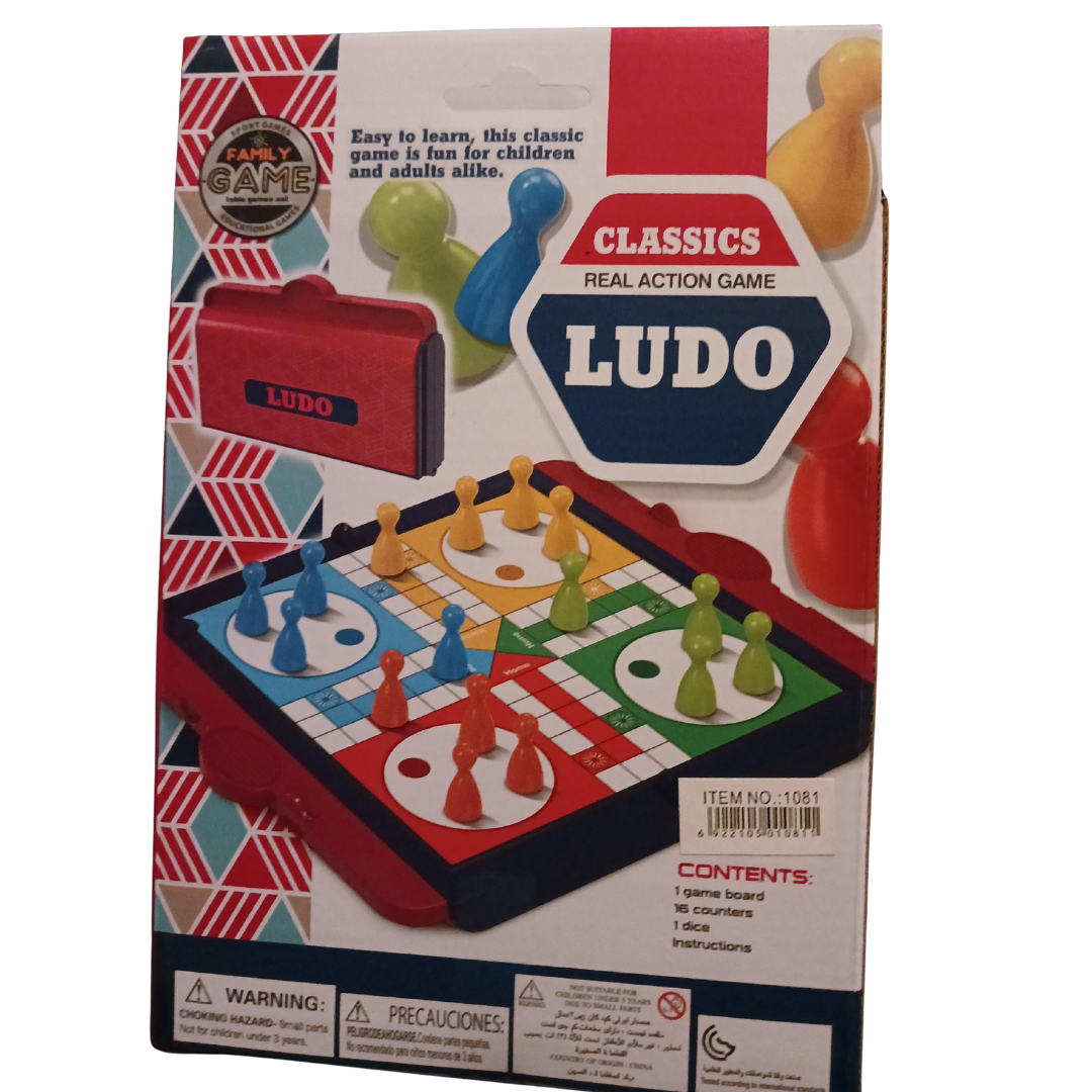 Classic Ludo Real Action Board Game