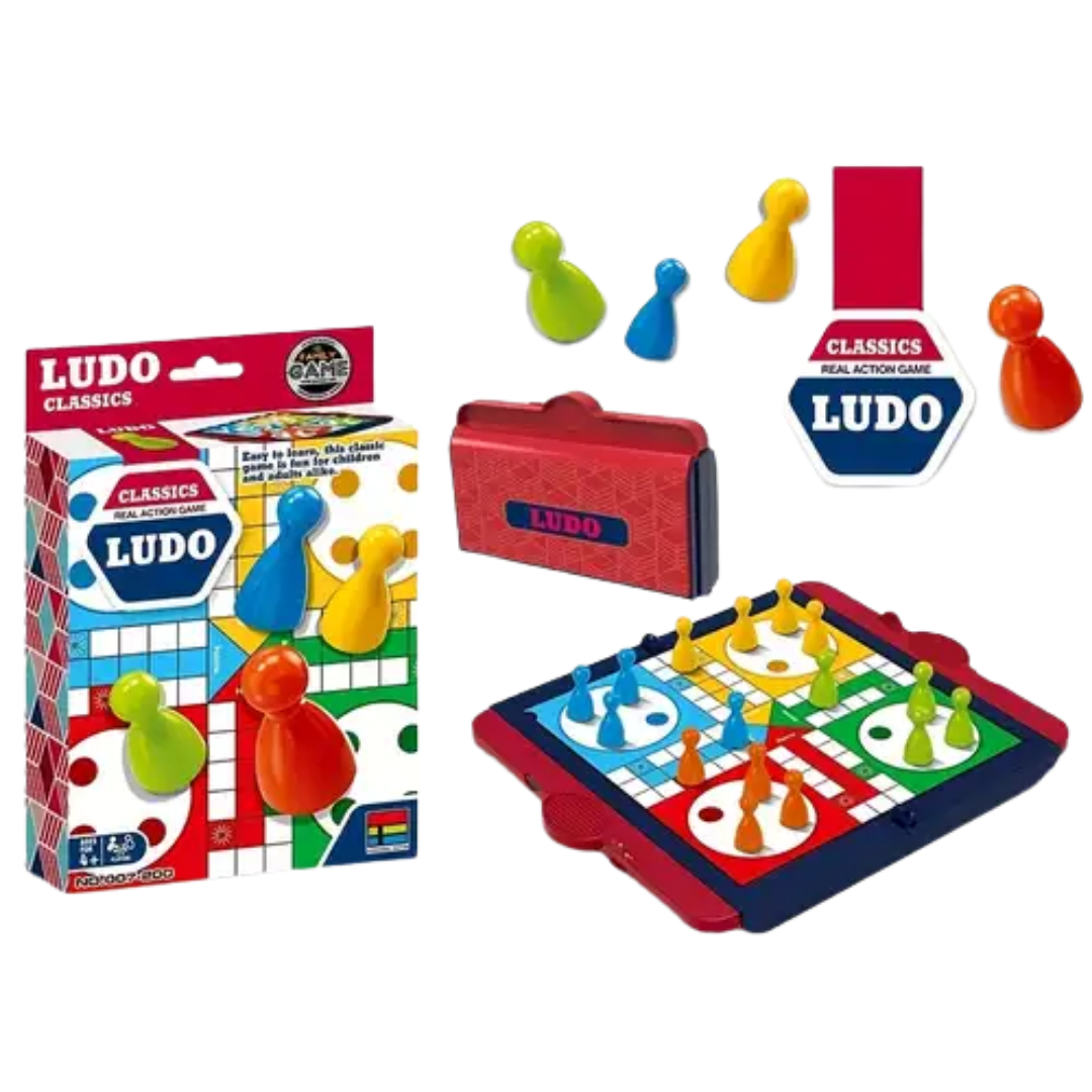 Classic Ludo Real Action Board Game