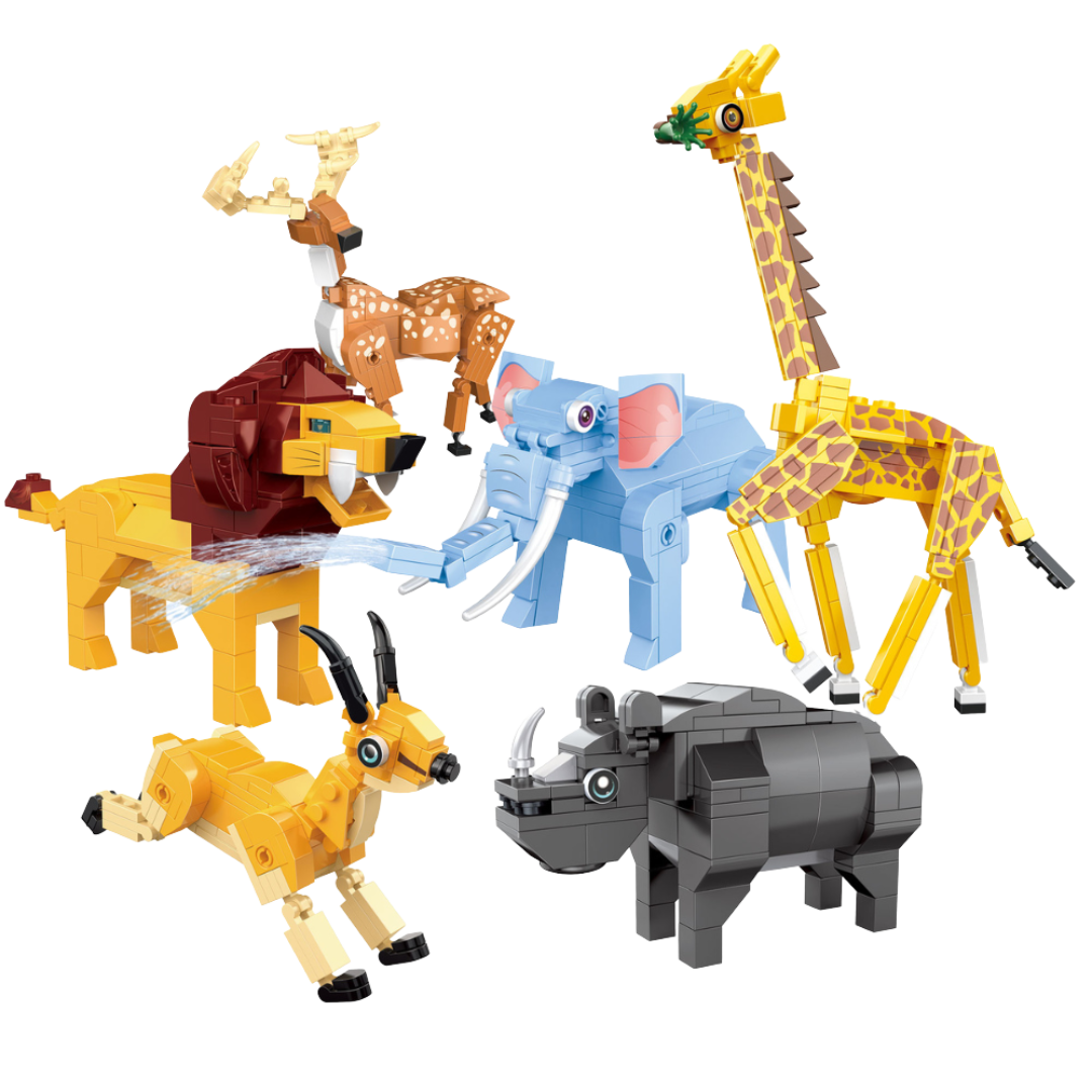 Cogo Wildlife Explorer Building Block Sets