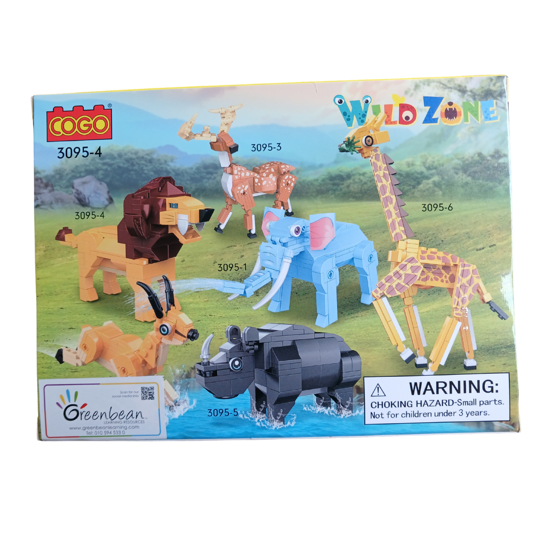 Cogo Wildlife Explorer Building Block Sets