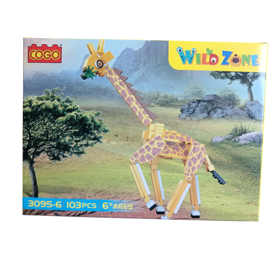 Cogo Wildlife Explorer Building Block Sets