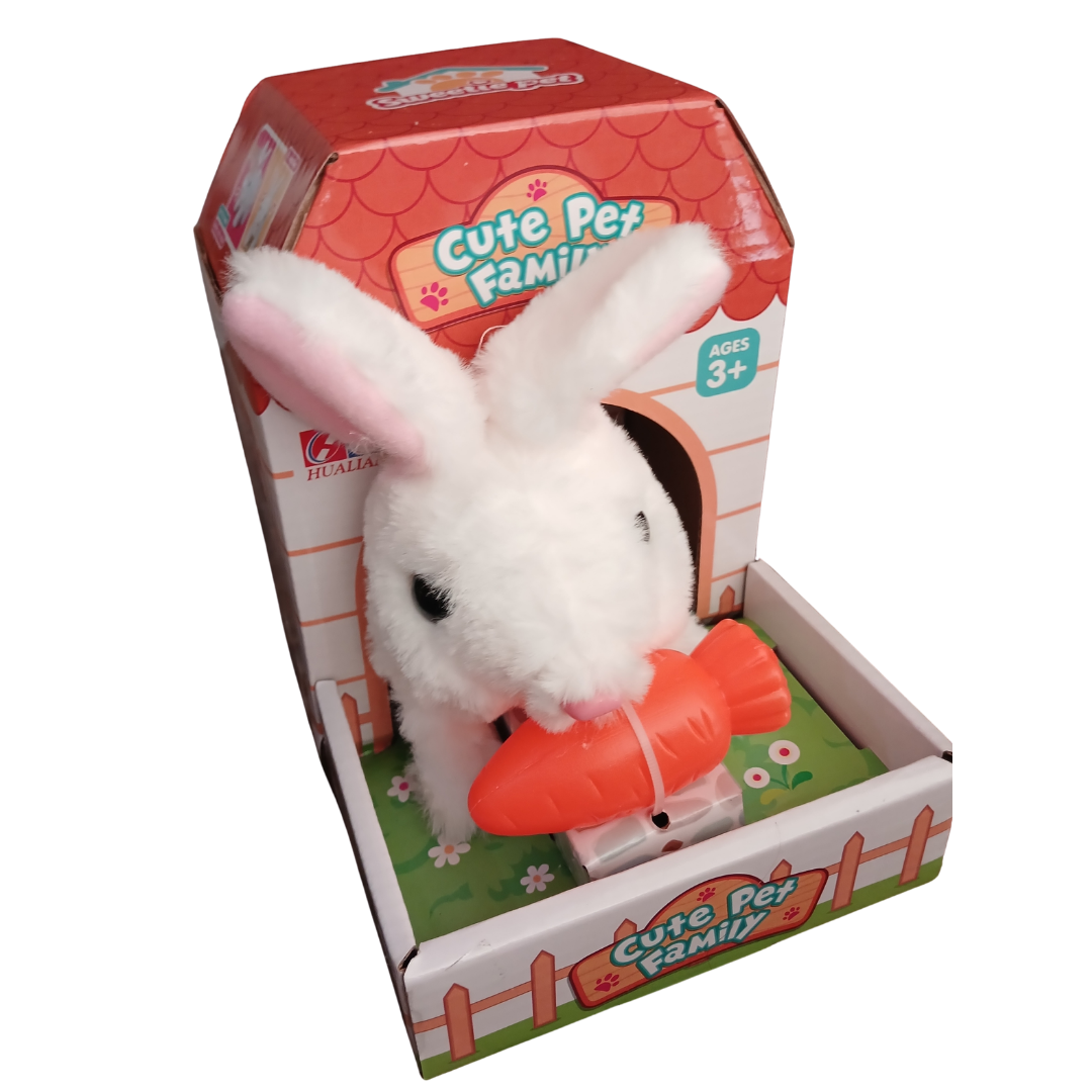 Cute Pet Family interactive plush collection.
