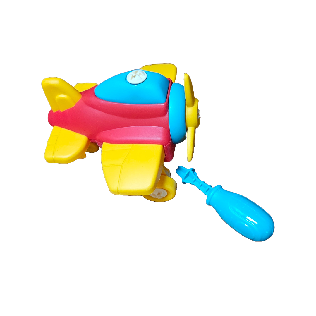 Build Play Take-Apart Toy Plane – Fun DIY Toy for Boys! – Little
